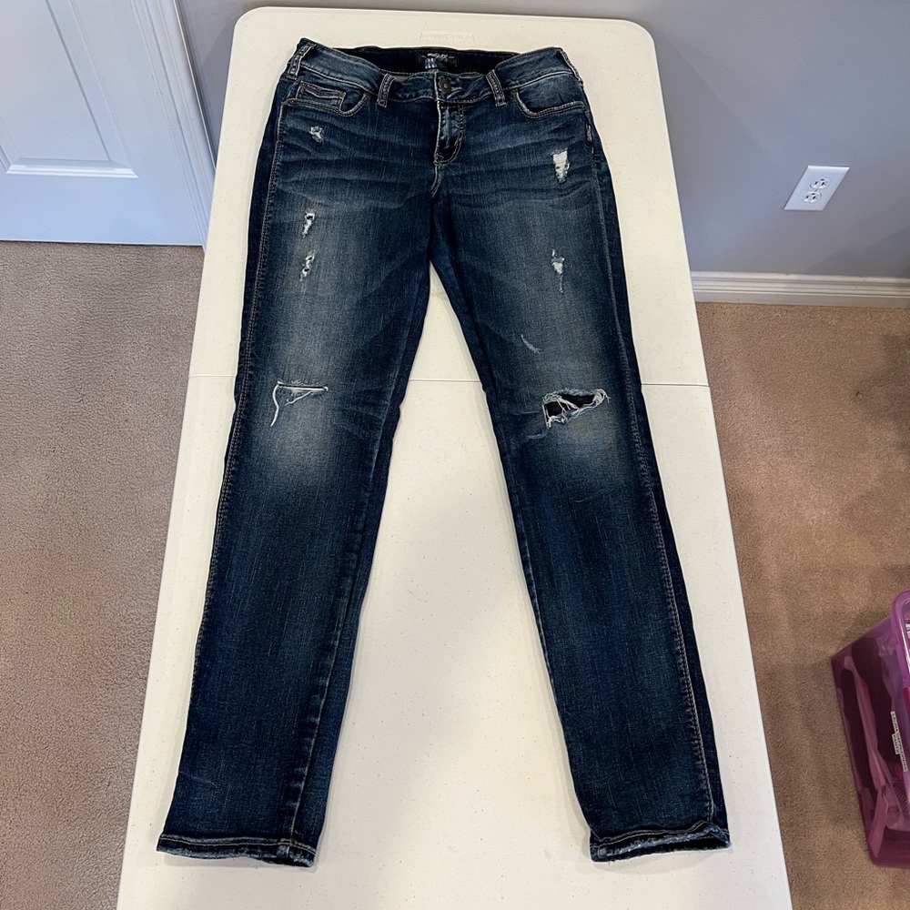 Silver Jeans Suki Mid Skinny 31x31 jeans
